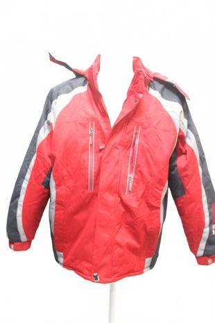 Pánská zimní bunda Genesis, barva červená, velikost L