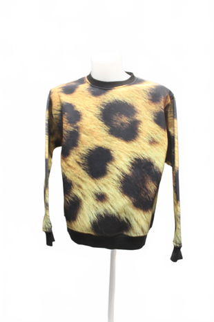 Pánská mikina Genesis bez potisku, barva vzorovaná, velikost M