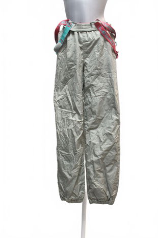 Dievčenské zimné nohavice Lewro, farba khaki, veľkosť 164