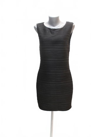 Dámske šaty Amisu, farba čierna, veľkosť 42