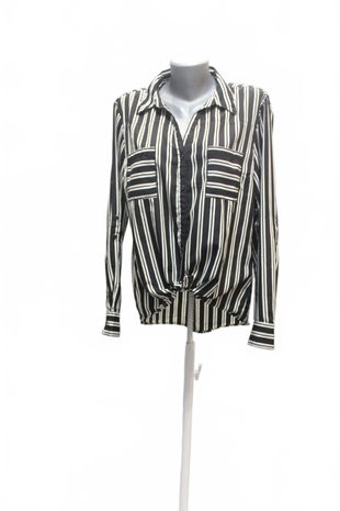 Dámská halenka Amisu, barva pruhovaná, velikost XL