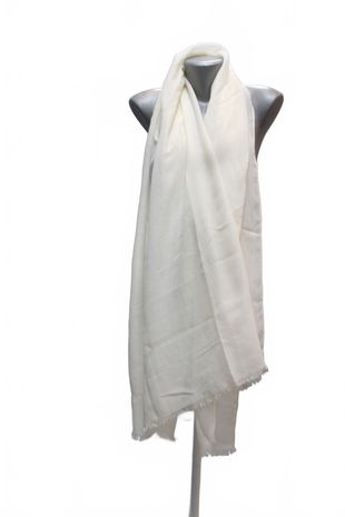 Dámská šála Genesis, barva bílá