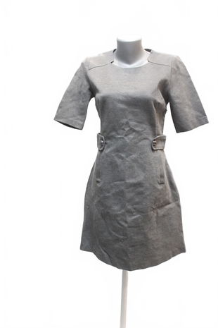 Dámske šaty Zara, farba sivá, veľkosť M