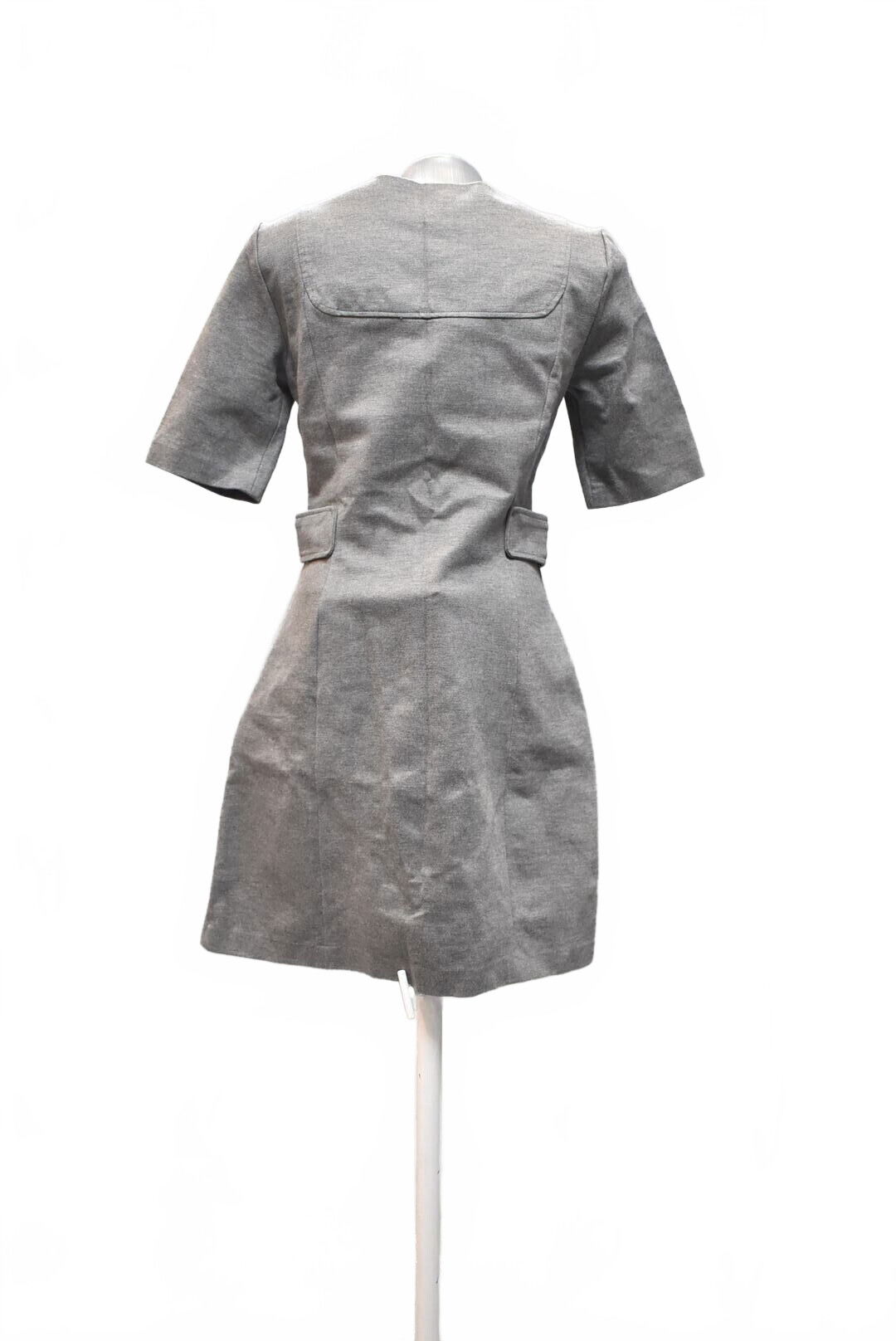 Dámske šaty Zara, farba sivá, veľkosť M