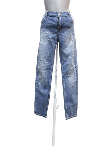 Dámské kalhoty Genesis, barva denim, velikost XL