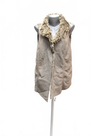 Dámska vesta Tchibo, farba hnedá, veľkosť 44