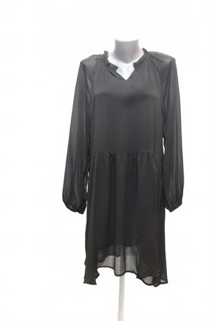 Dámske šaty Fisherfield, farba čierna, veľkosť L