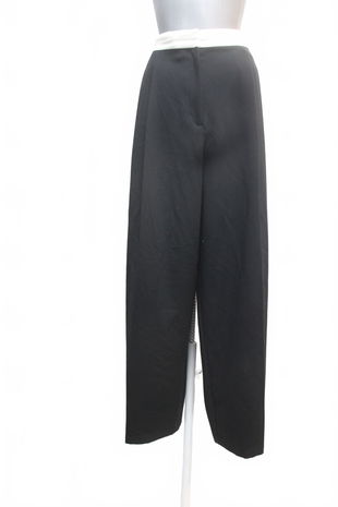 Dámské kalhoty Marks & Spencer, barva černá, velikost 46