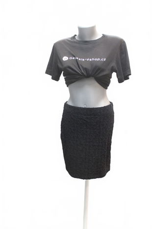 Dámska sukňa Monki, farba čierna, veľkosť S