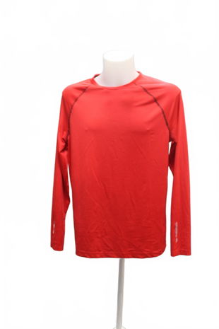 Pánské tričko Genesis bez potisku, barva červená, velikost 52