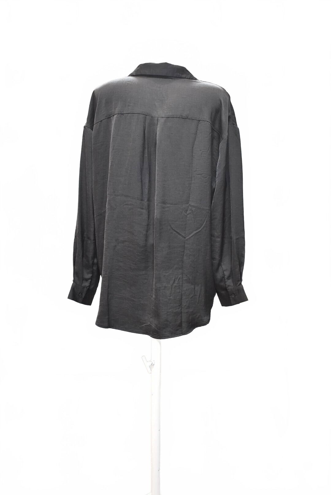 Dámska blúzka Stradivarius, farba čierna, veľkosť L