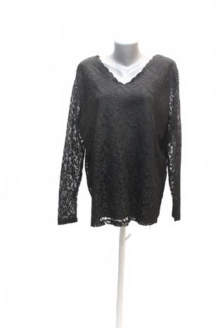 Dámská halenka Janina, barva černá, velikost 48