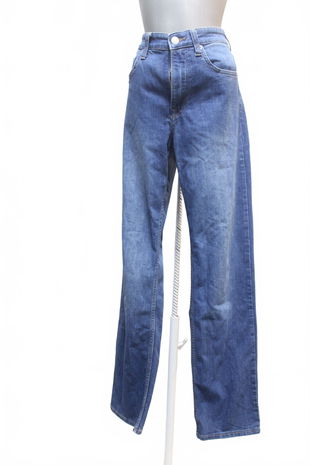 Pánské kalhoty C&A, barva denim, velikost M