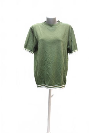 Dámské tričko Genesis bez potisku, barva khaki, velikost XL