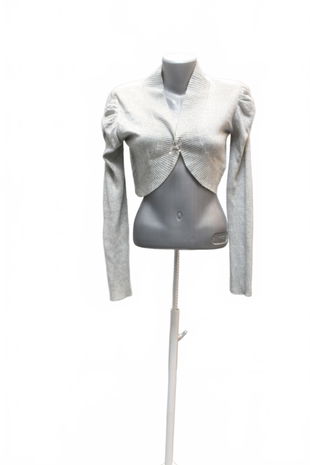 Dámsky kardigan Oodji, farba sivá, veľkosť 42