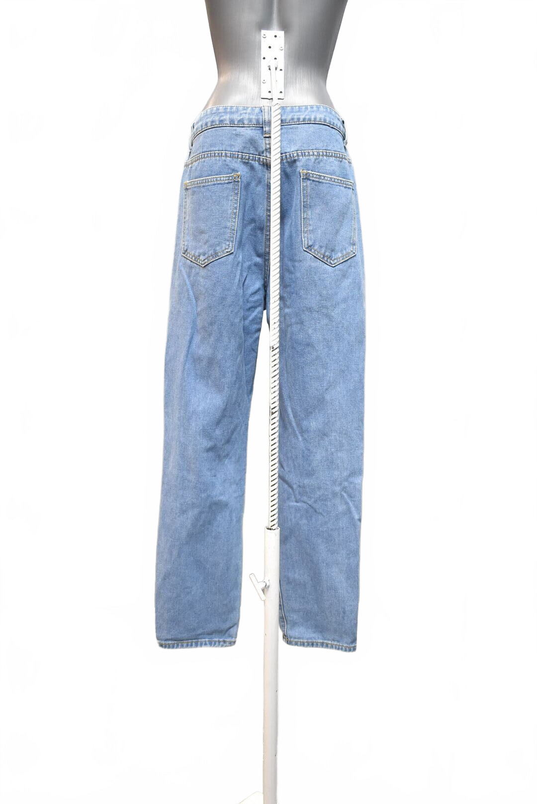 Dámske nohavice Shein, farba denim, veľkosť 38