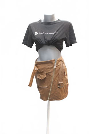 Dámska sukňa Genesis, farba hnedá, veľkosť M