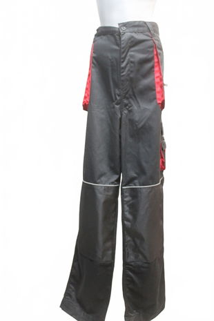 Pánské kalhoty Genesis, barva černá, velikost 62