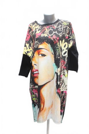 Dámske šaty Genesis, farba viacfarebná, veľkosť 2XL