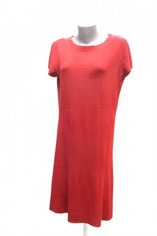 Dámské šaty F&F, barva červená, velikost 46