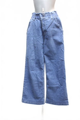 Dámske nohavice John Baner, farba denim, veľkosť 40