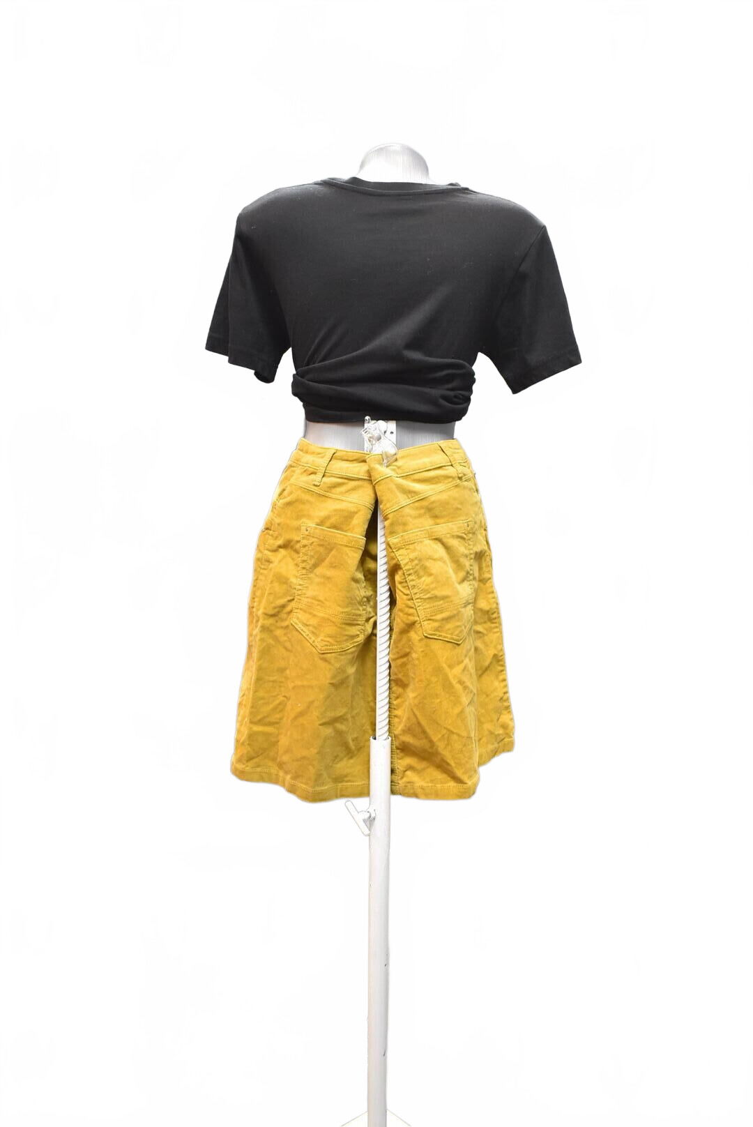 Dámska sukňa C&A, farba žltá, veľkosť 42