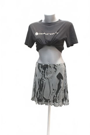 Dámska sukňa Cropp, farba vzorovaná, veľkosť M