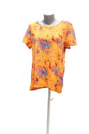 Dámské tričko Alpine Pro bez potisku, barva vícebarevná, velikost 2XL