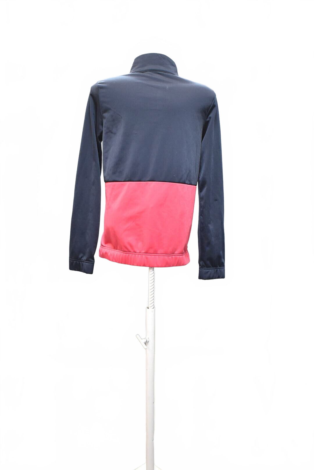 Dámska mikina Adidas bez potlače, farba modrá, veľkosť 34