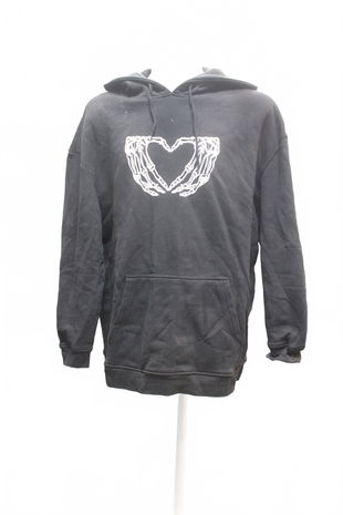 Pánská mikina Genesis s potiskem, barva černá, velikost 2XL