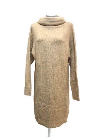 Dámske šaty Amisu, farba hnedá, veľkosť 36