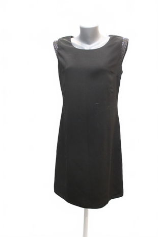 Dámske šaty Promod, farba čierna, veľkosť M