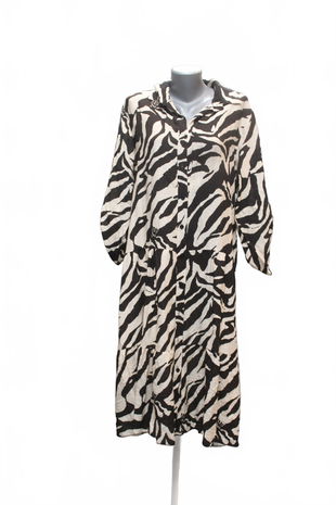 Dámske šaty New Collection, farba vzorovaná, veľkosť L