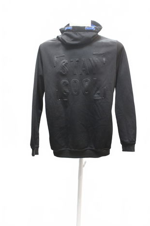 Chlapčenská mikina Y.f.k bez potlače, farba čierna, veľkosť 170