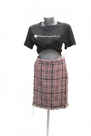 Dámská sukně Shein, barva vzorovaná, velikost XL