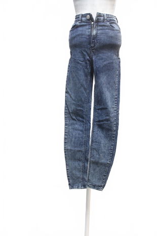 Dámske nohavice Cropp, farba denim, veľkosť 36