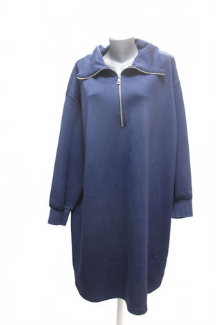 Dámske šaty Tchibo, farba modrá, veľkosť 44