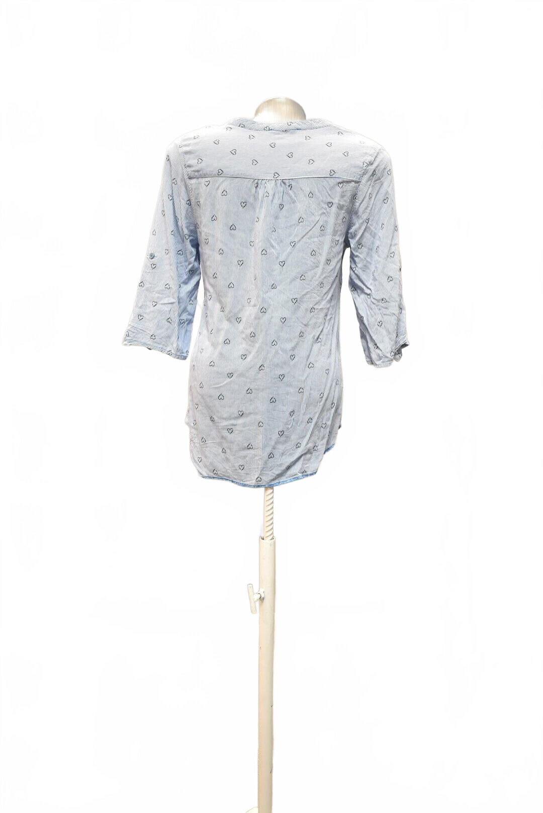 Dámske tričko Papaya bez potlače, farba pruhovaná, veľkosť 36