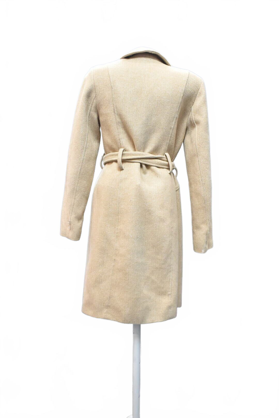 Dámsky kabát F&F, farba béžová, veľkosť 36