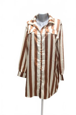 Dámske šaty Pretty Little Thing, farba pruhovaná, veľkosť 40