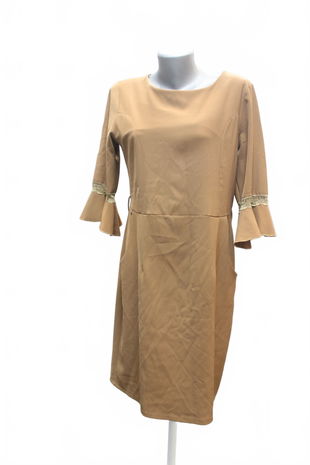 Dámske šaty Genesis, farba hnedá, veľkosť M