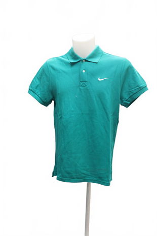 Pánské tričko Nike bez potisku, barva tyrkysová, velikost M