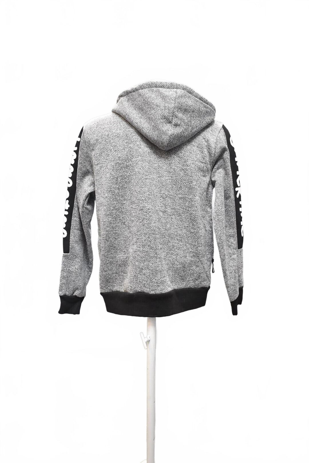 Pánská mikina Genesis bez potisku, barva šedá, velikost L