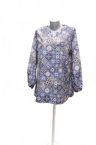 Dámské tričko Genesis bez potisku, barva vícebarevná, velikost XL