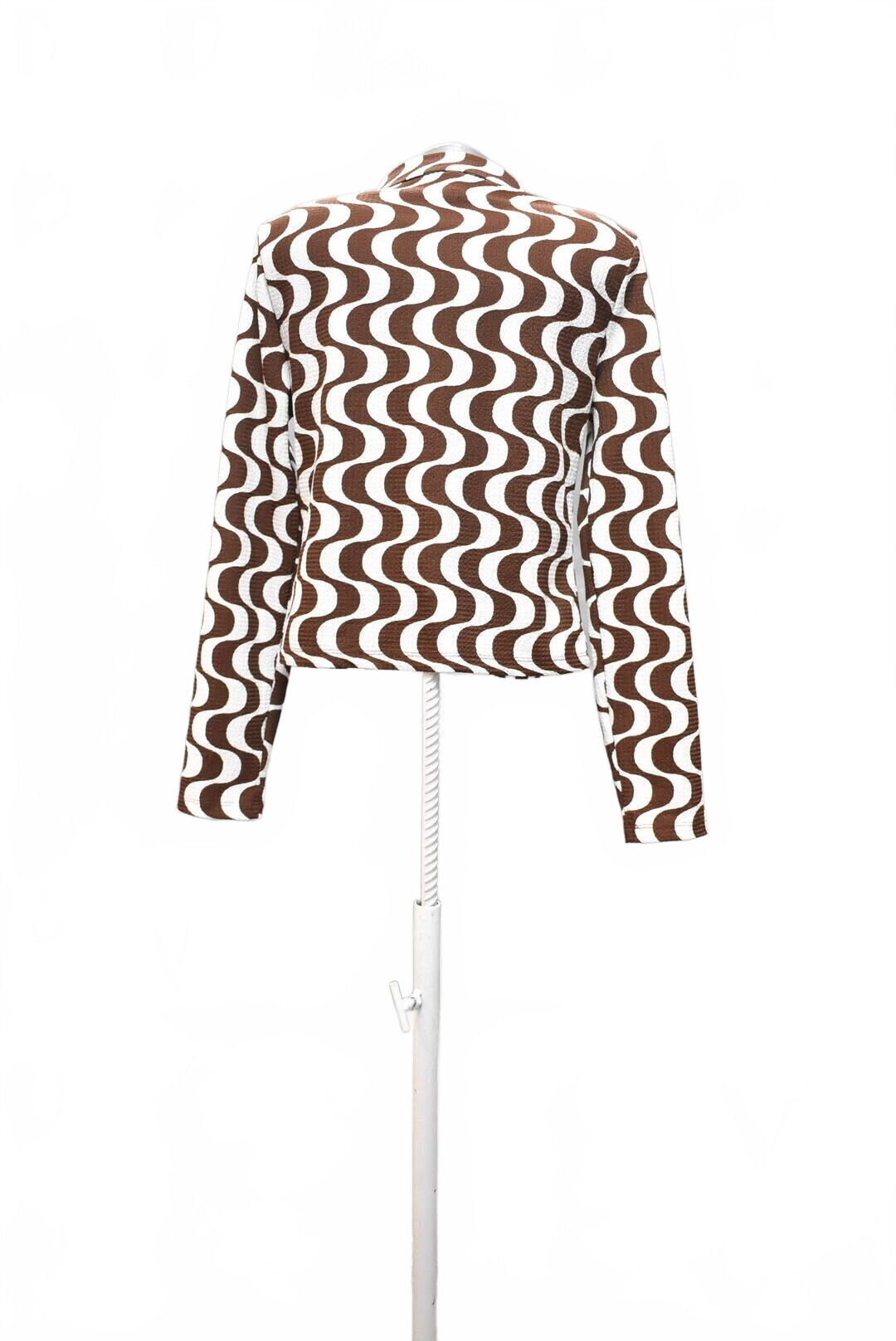 Dámská halenka Amisu, barva vzorovaná, velikost XL