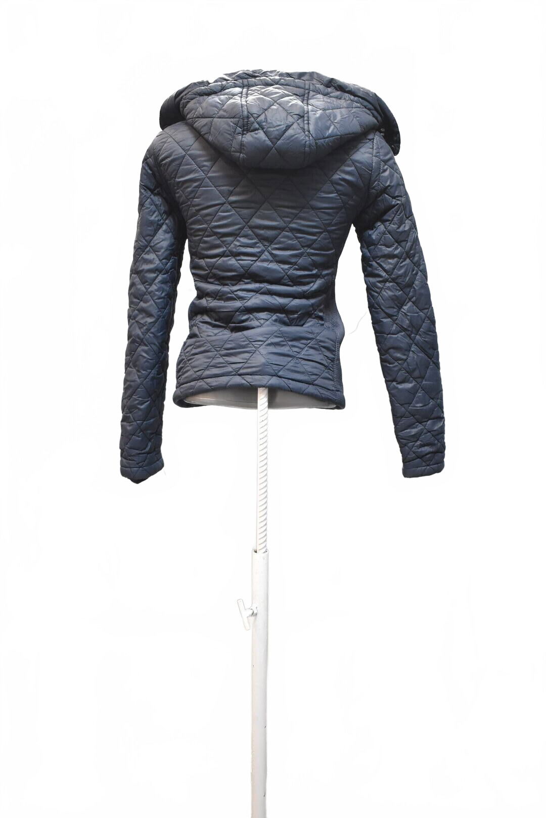 Dámska bunda Retro, farba modrá, veľkosť XS