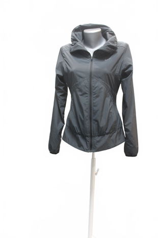 Dámska bunda Nike, farba sivá, veľkosť S