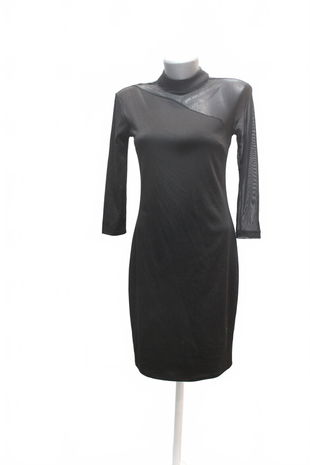 Dámske šaty Top Secret, farba čierna, veľkosť 34