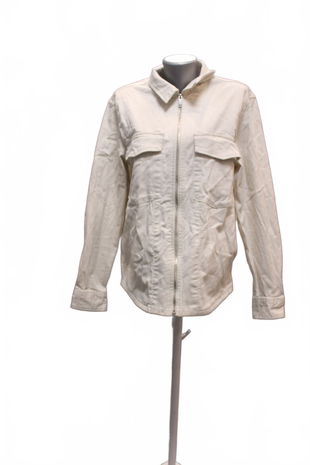 Dámska bunda Zara, farba denim, veľkosť L