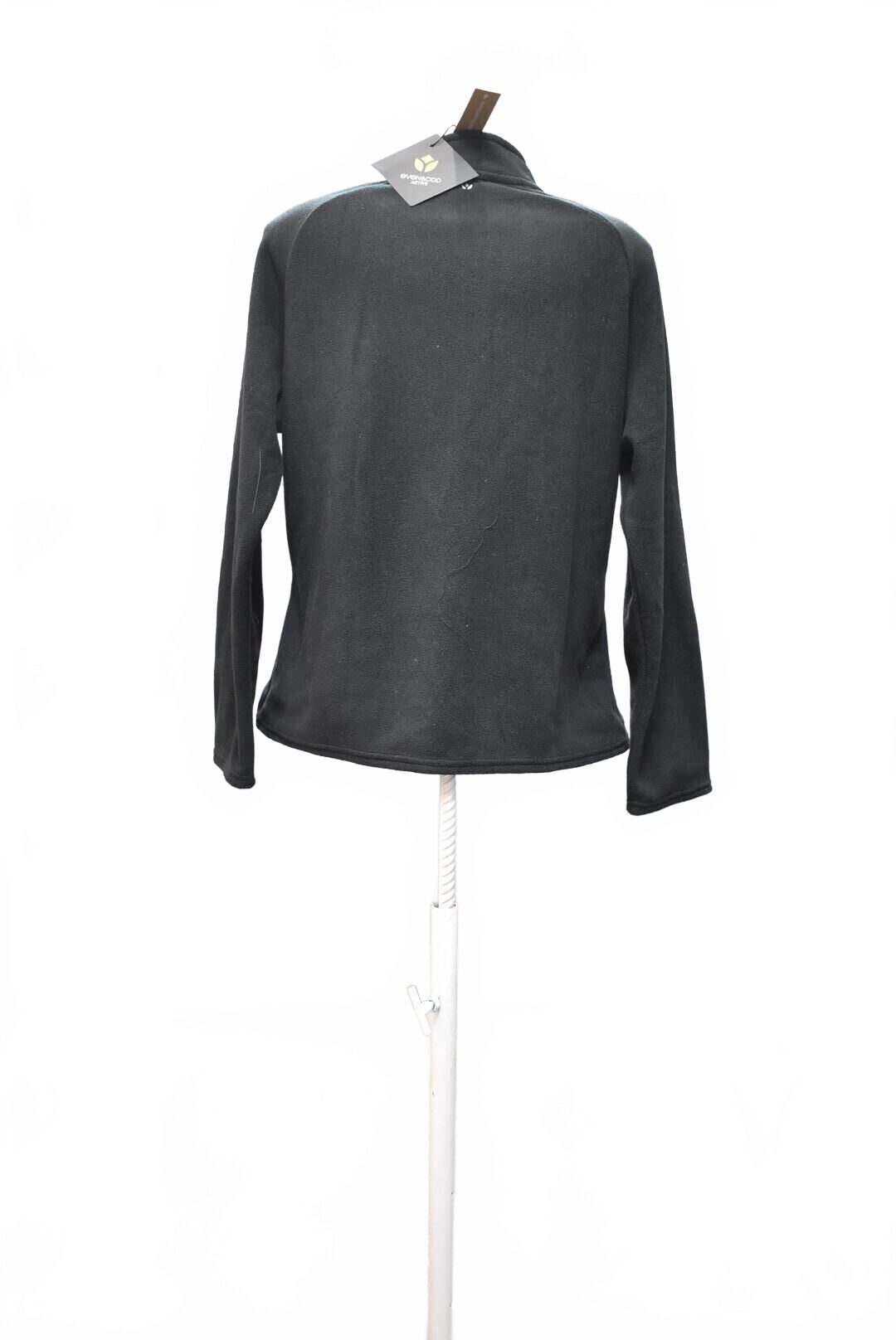 Dámská mikina Even&Odd bez potisku, barva černá, velikost XL